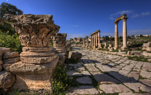 Nymphaeum Jerash Jordan