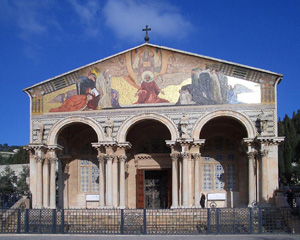 The church of all Nations Jerusalem